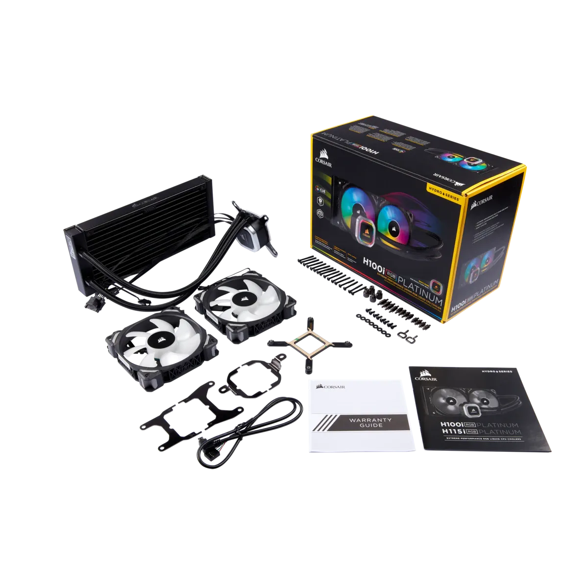 Hydro Series H100i RGB PLATINUM 240mm Liquid CPU Cooler