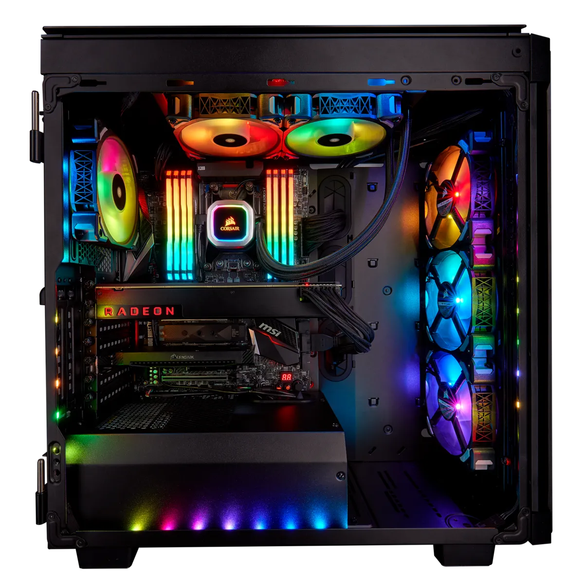 Hydro Series H100i RGB PLATINUM 240mm Liquid CPU Cooler