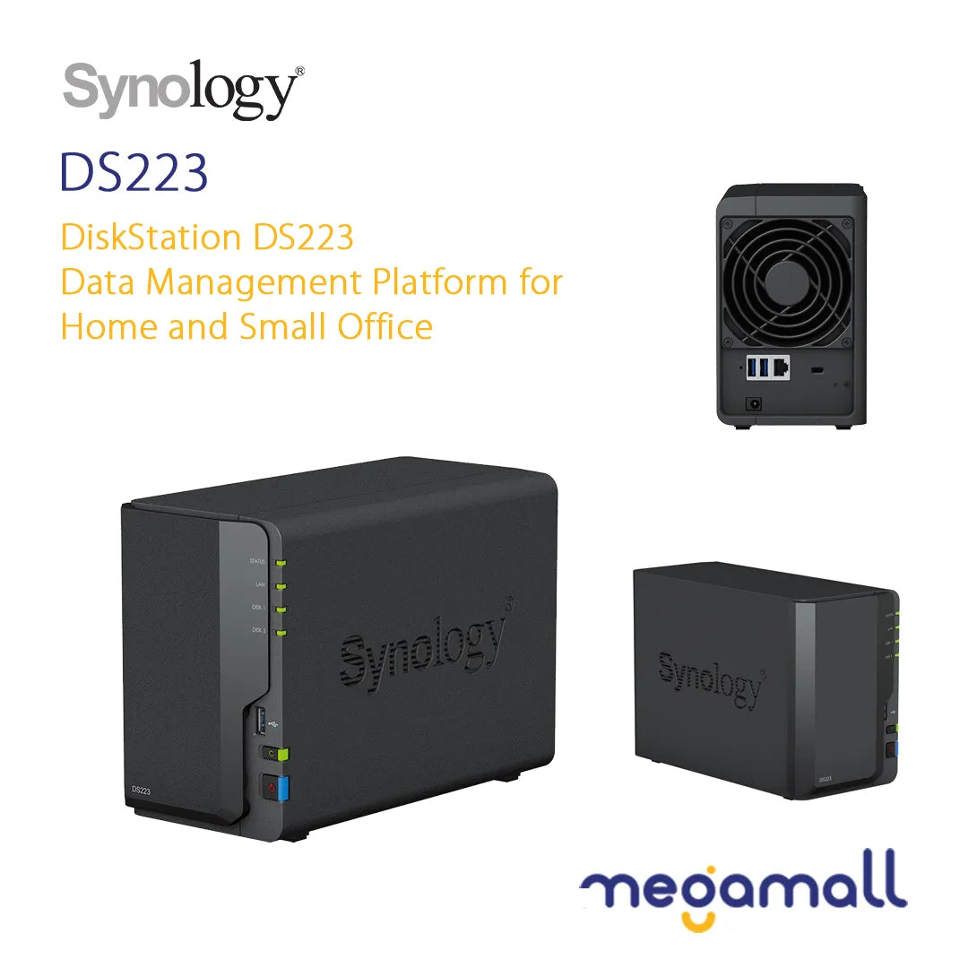 DiskStation DS223 - Data Management Platform for Home and Small Office