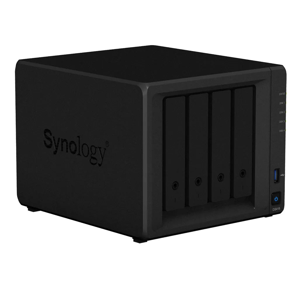 DiskStation DS418 - Powerful 4-Bay NAS for Home and Office Users