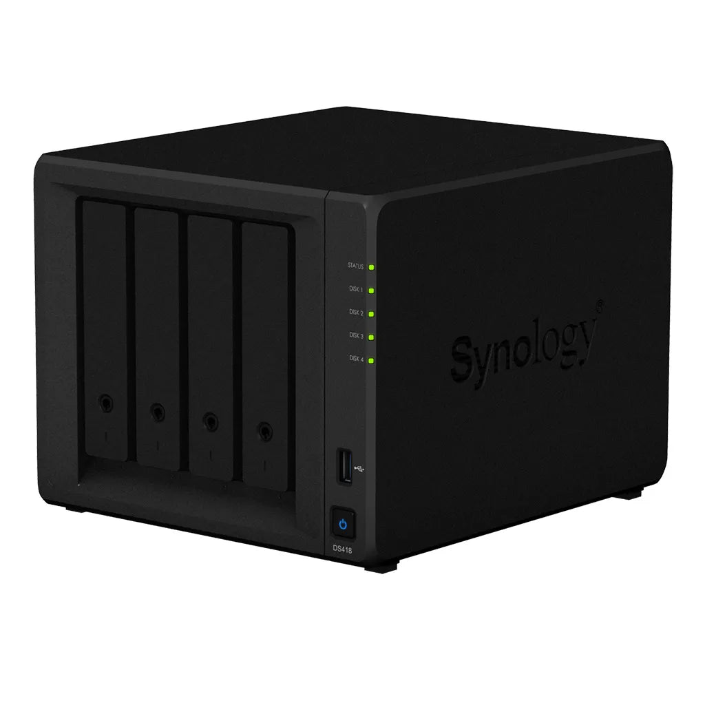 DiskStation DS418 - Powerful 4-Bay NAS for Home and Office Users