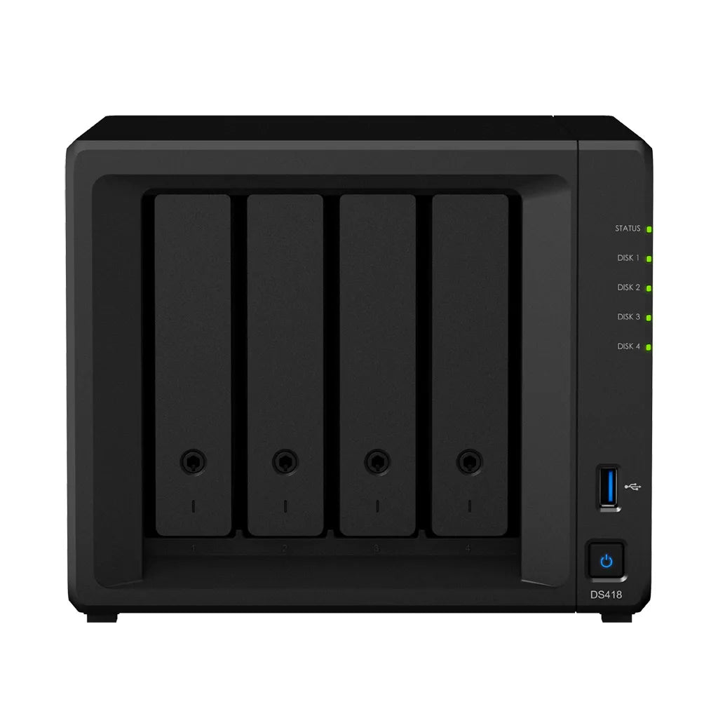 DiskStation DS418 - Powerful 4-Bay NAS for Home and Office Users