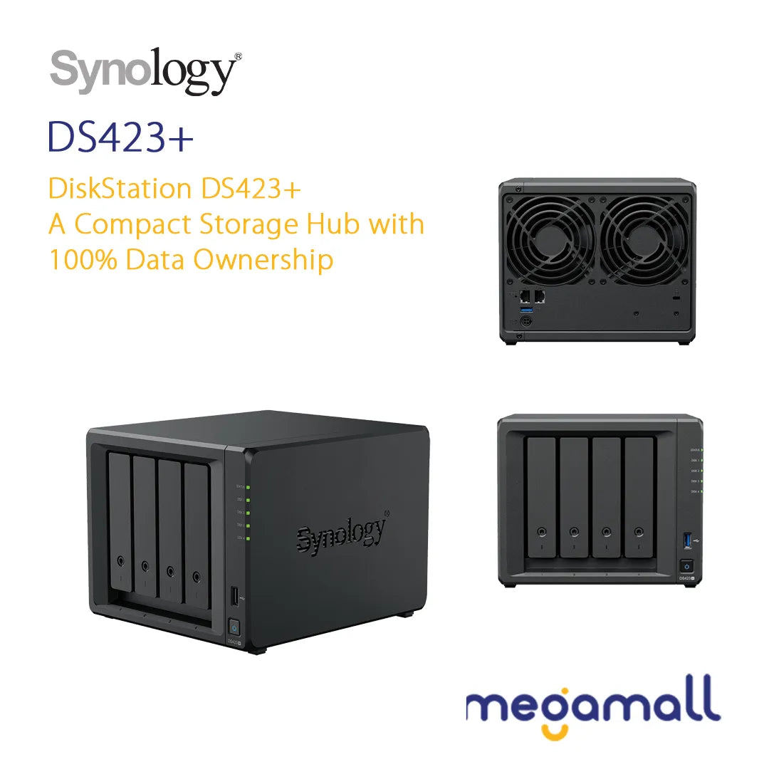 DiskStation DS423+ - A Compact Storage Hub with 100% Data Ownership