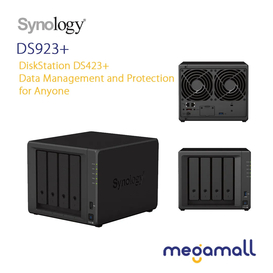 DiskStation DS923+ - Flexible Storage Plateform for Small Businesses and Home Offices