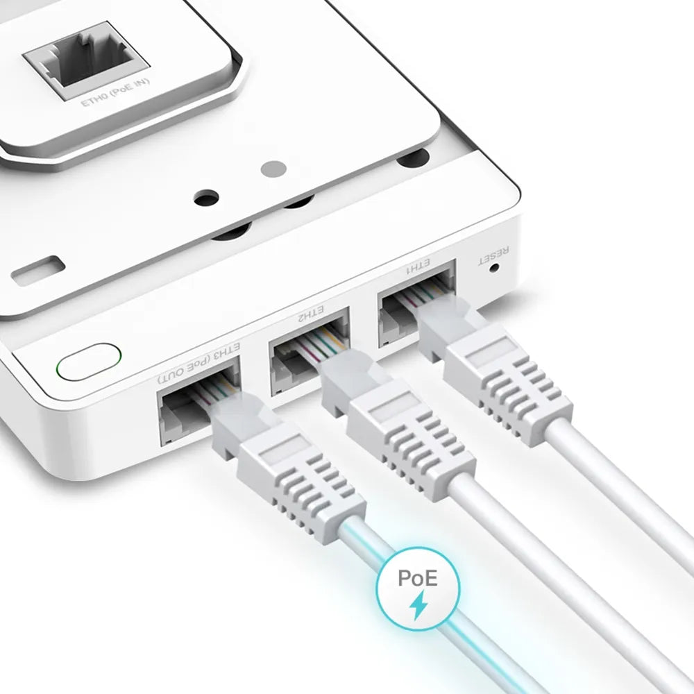 EAP235-Wall - Omada AC1200 Wireless MU-MIMO Gigabit Wall Plate Access Point