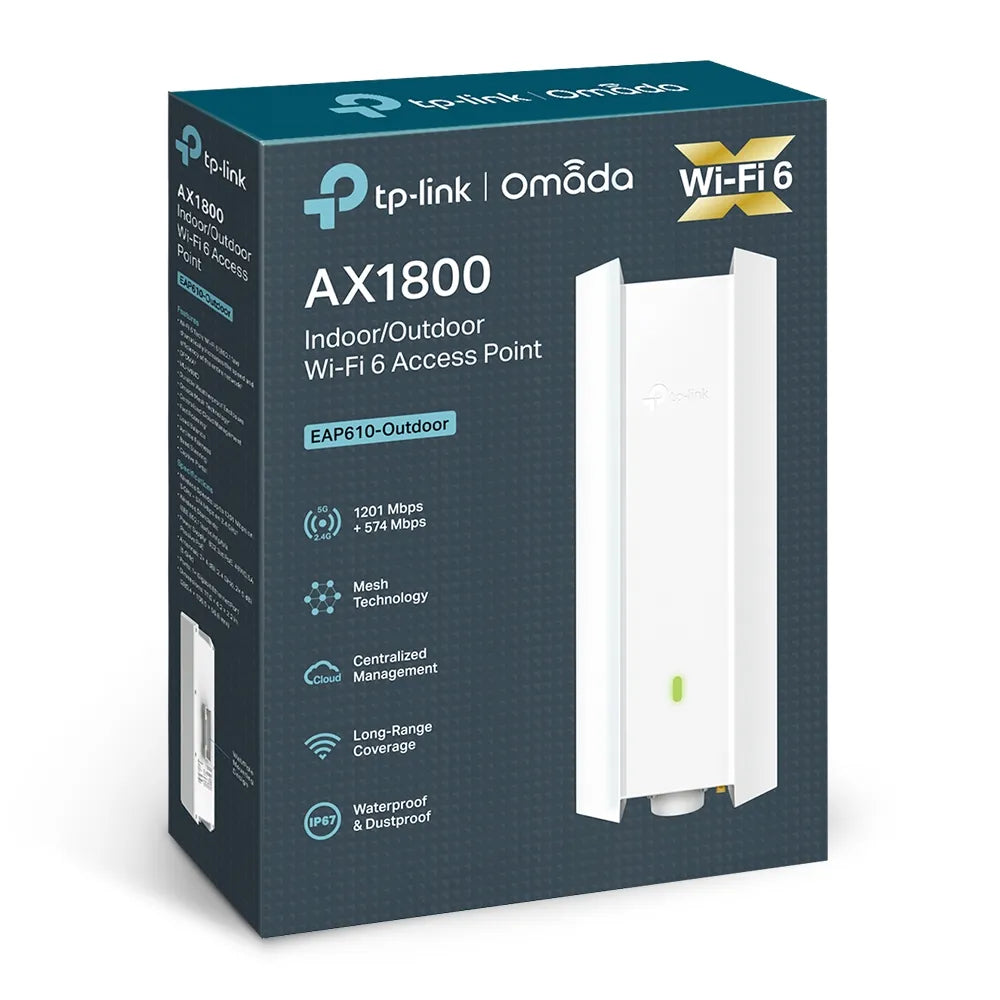 EAP610-Outdoor - AX1800 Indoor/Outdoor WiFi 6 Access Point