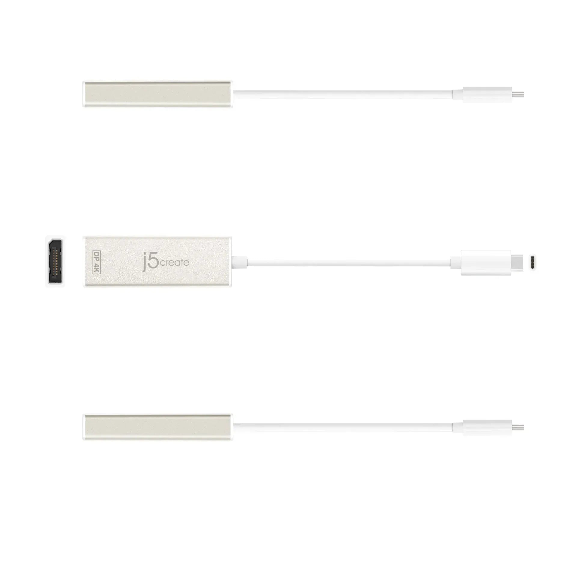 JCA140 - USB Type-C to 4K DisplayPort Adapter