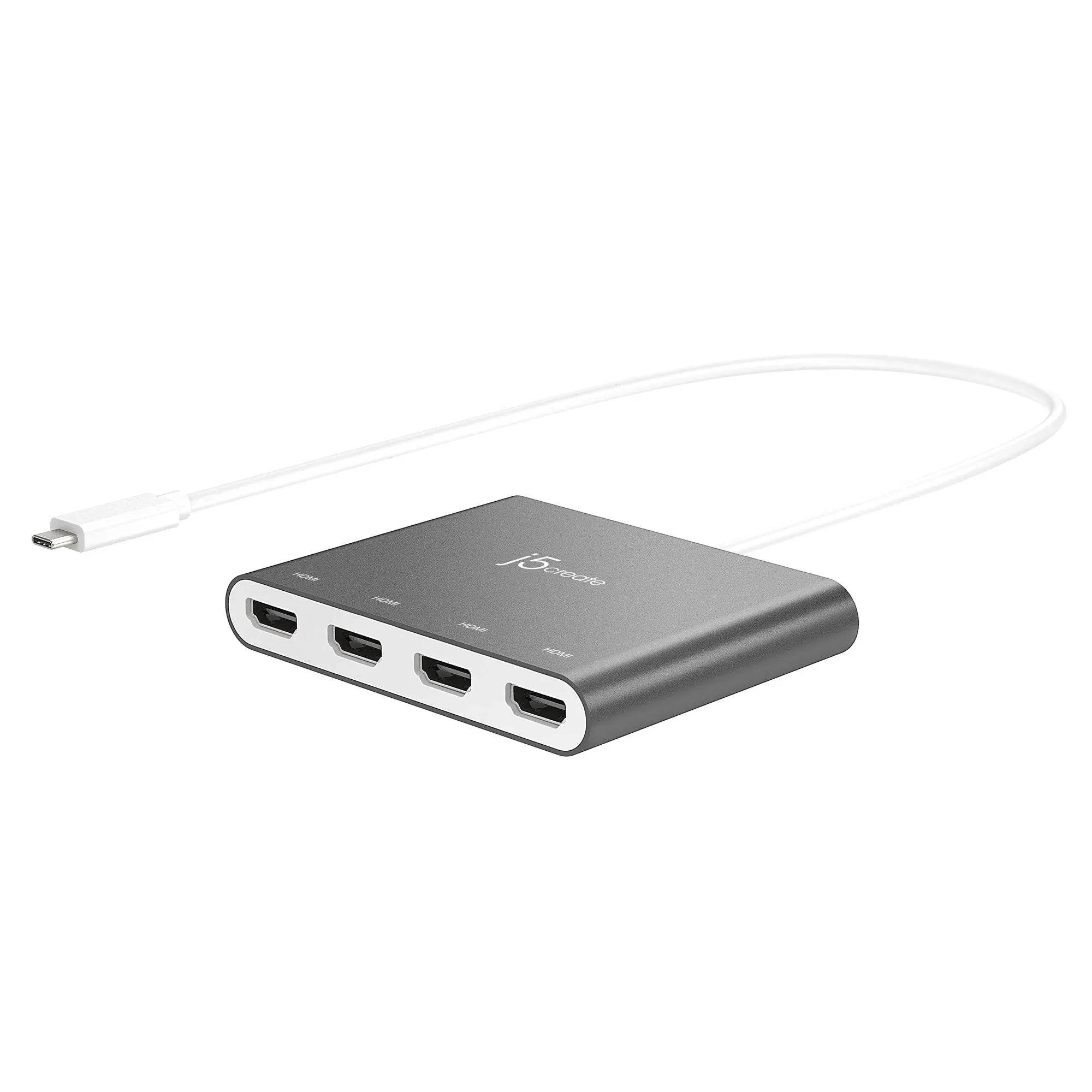 JCA366 - USB-C to 4-Port HDMI Multi-Monitor Adapter