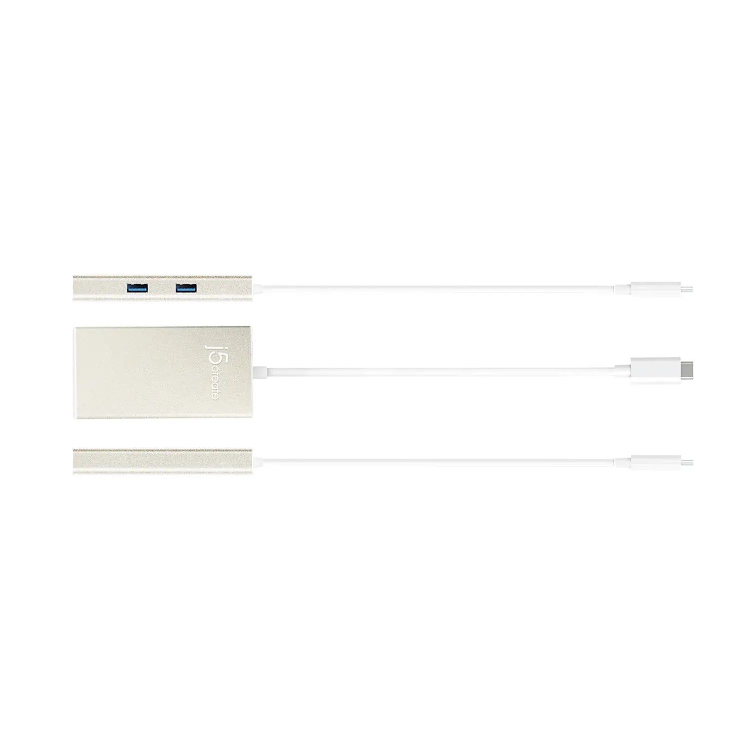 JCA374 - USB-C Multi-Adapter - HDMI/Ethernet/USB 3.1 HUB/PD 3.0