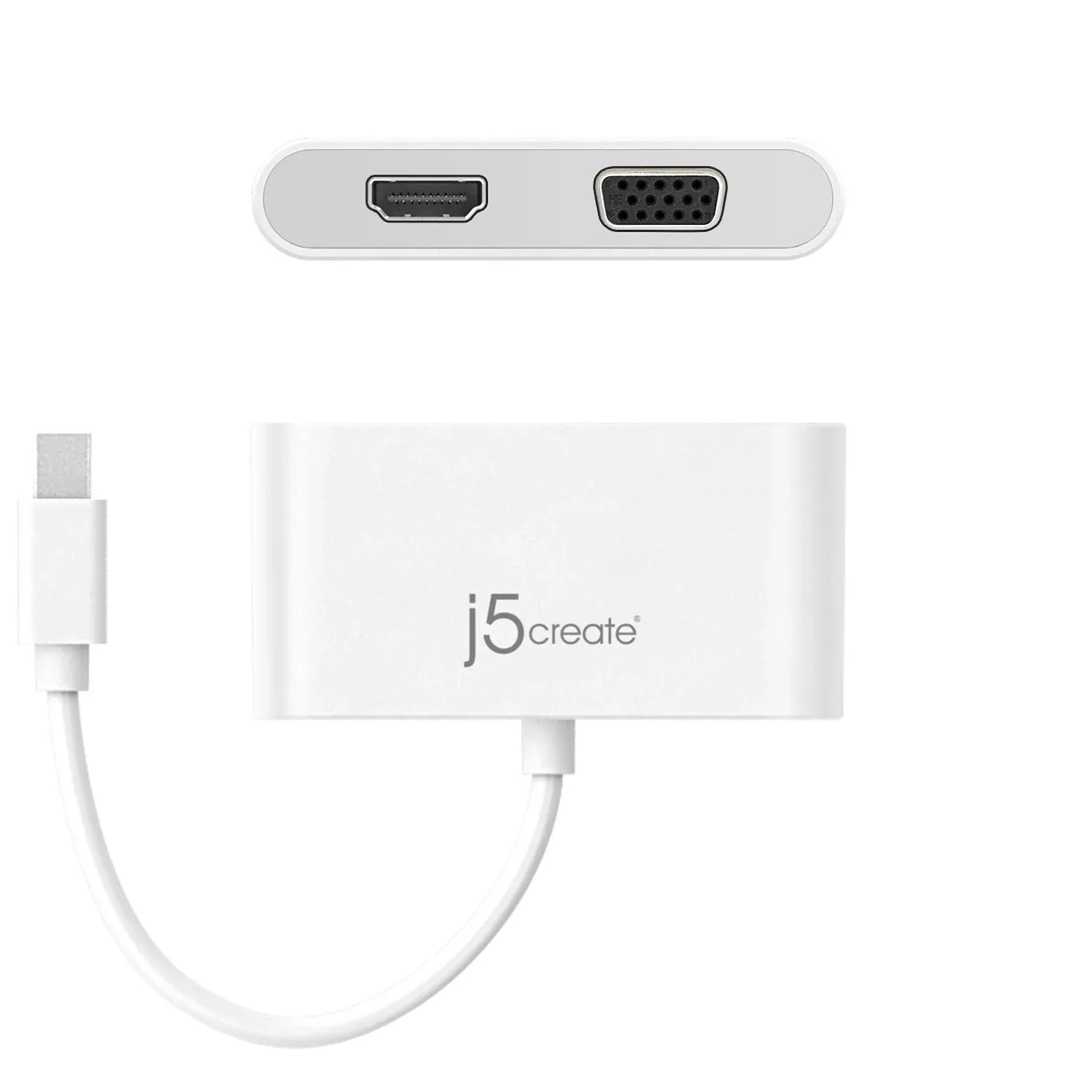 JDA172 - mini DisplayPort to HDMI/ VGA Adapter