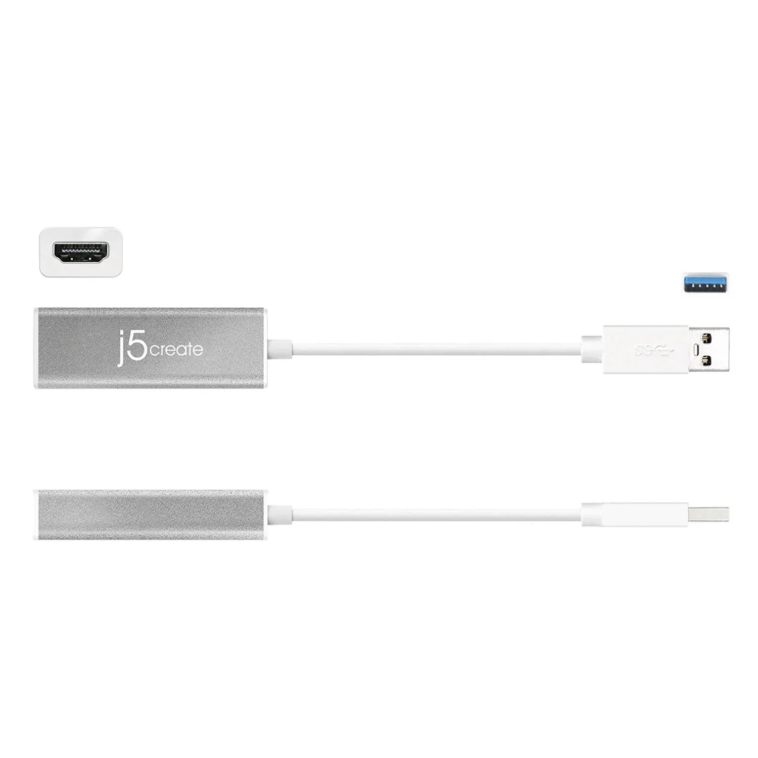 JUA355 - USB 3.0 to HDMI Slim Display Adapter