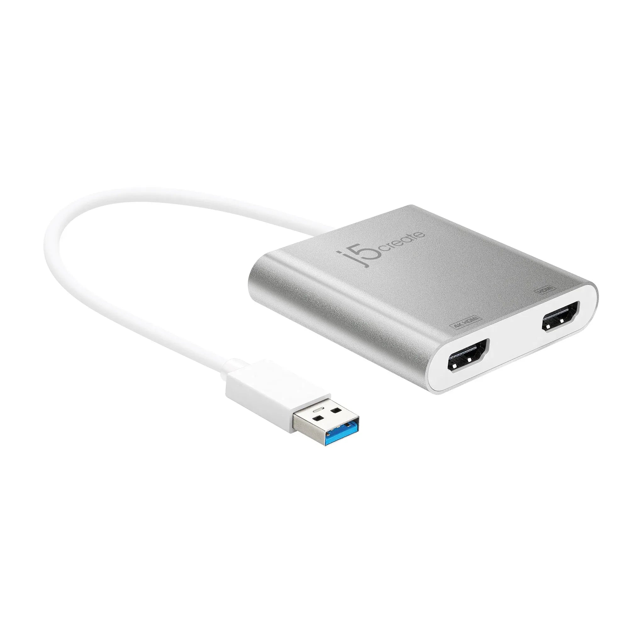 JUA365 - USB 3.0 to Dual HDMI Multi-Monitor Adapter