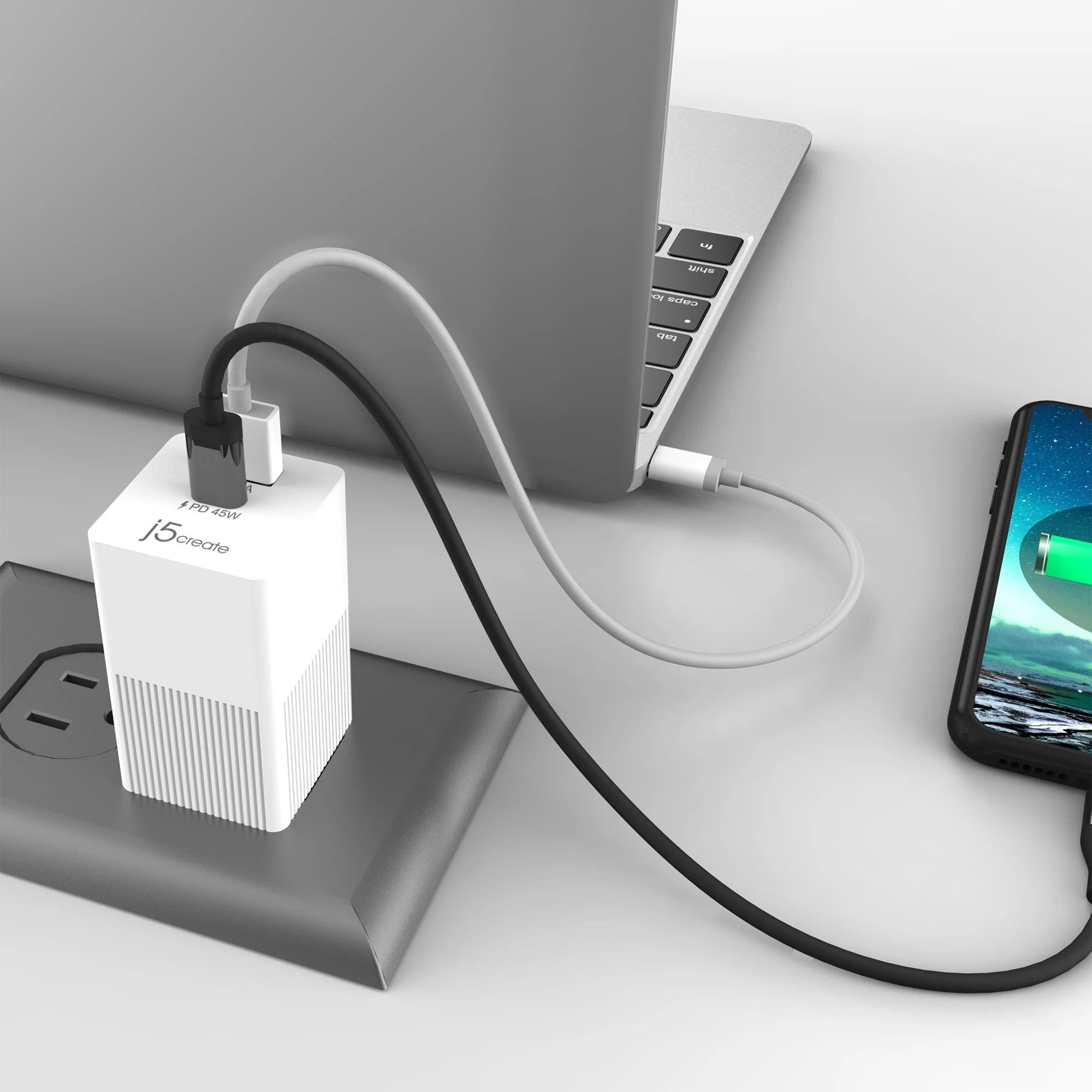 JUP2445 - 45W PD USB-C™ Mini Charger