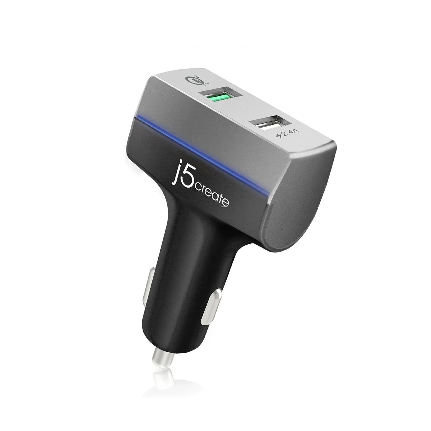 JUPV20 - 2-Port USB QC 3.0 Car Charger