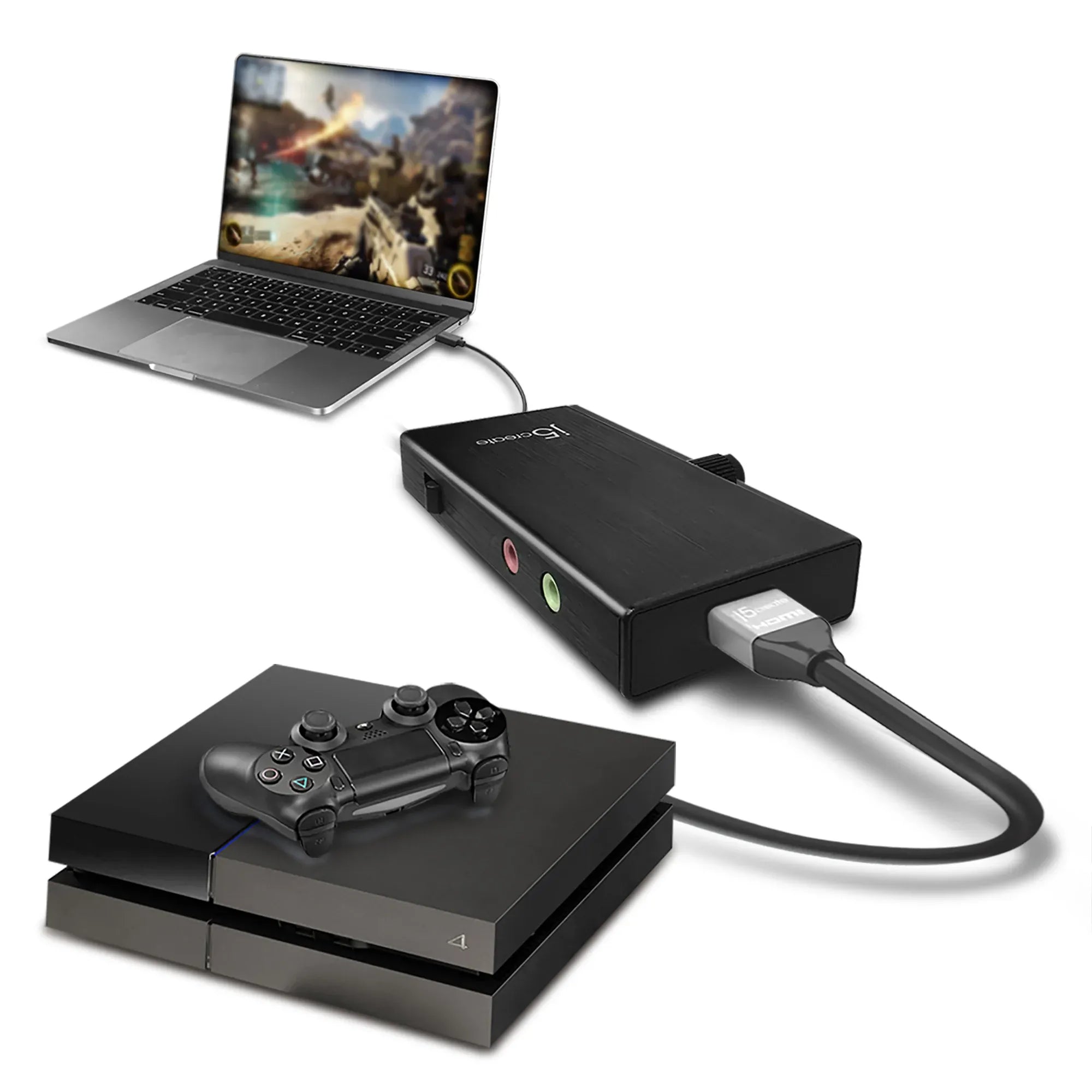 JVA02 - Live Capture Adapter HDMI to USB-C with Power Delivery