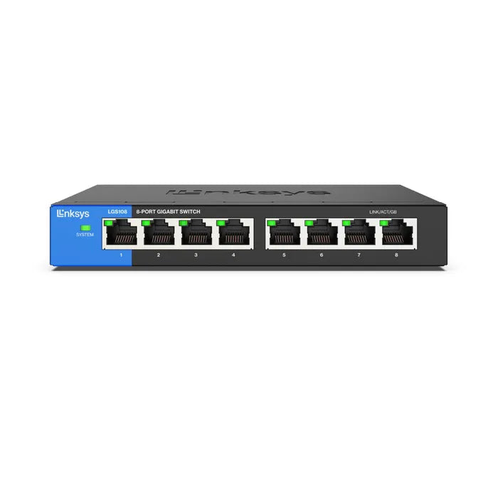 LGS108 - 8-Port Business Desktop Gigabit Switch