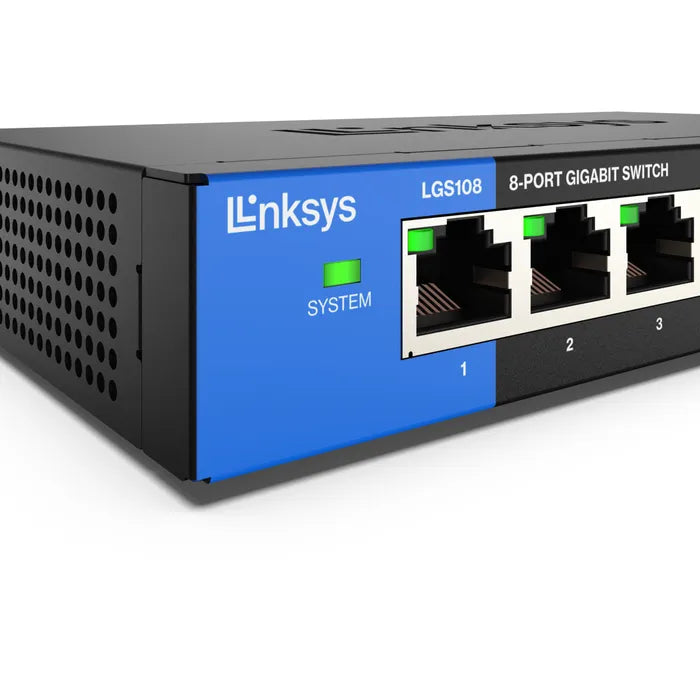 LGS108 - 8-Port Business Desktop Gigabit Switch