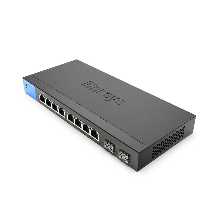 LGS310C - 8-Port Managed Gigabit Ethernet Switch with 2 1G SFP Uplinks TAA Compliant