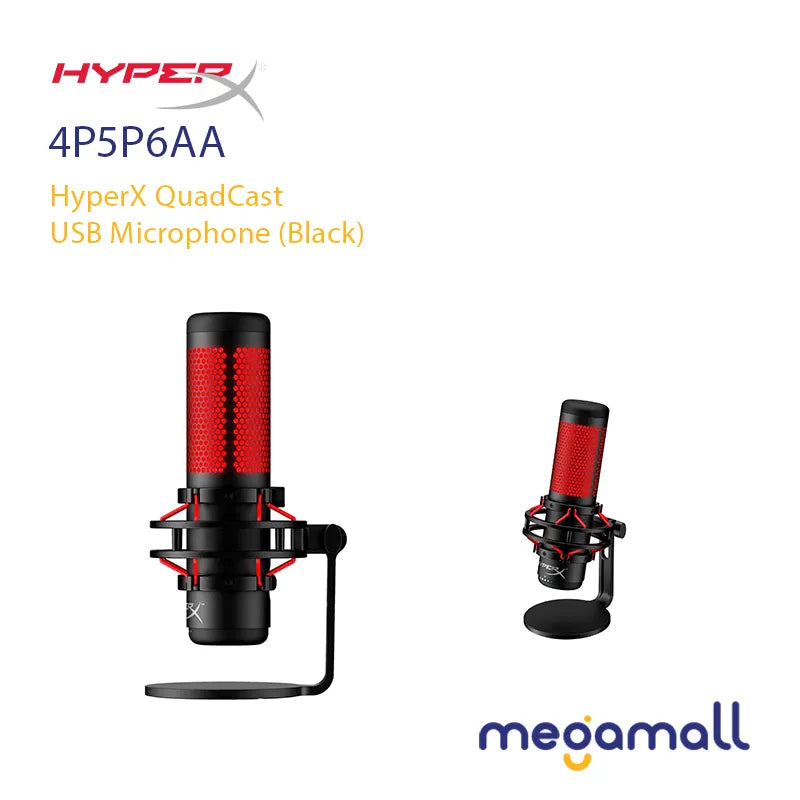 HyperX QuadCast – USB Condenser Gaming Microphone