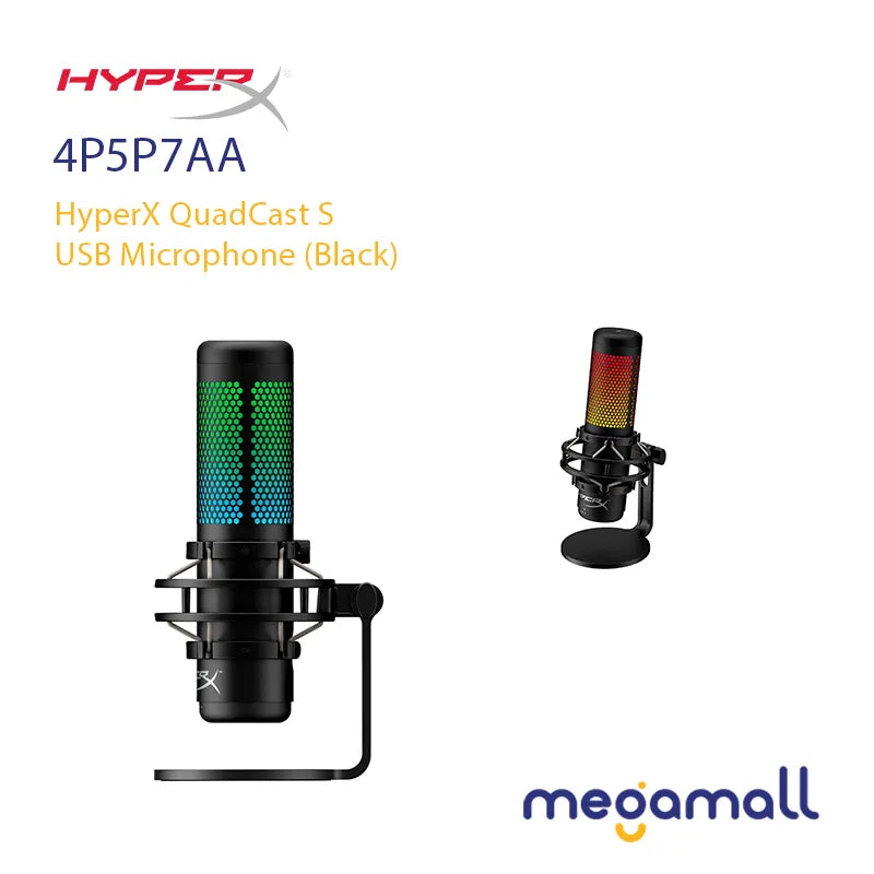 HyperX QuadCast S – USB Condenser Gaming Microphone