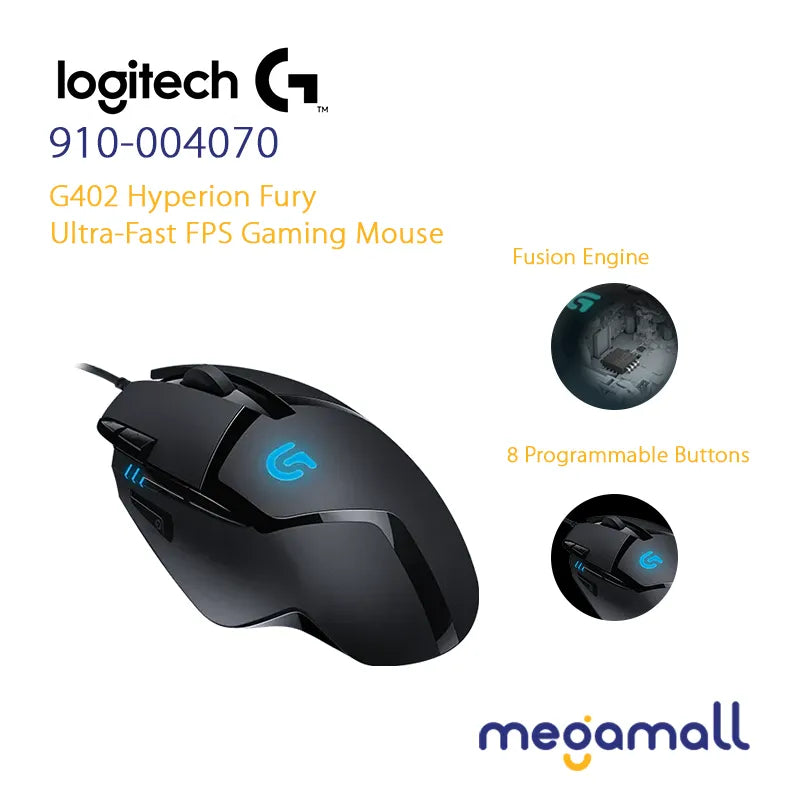 G402 Hyperion Fury - Ultra-Fast FPS Gaming Mouse