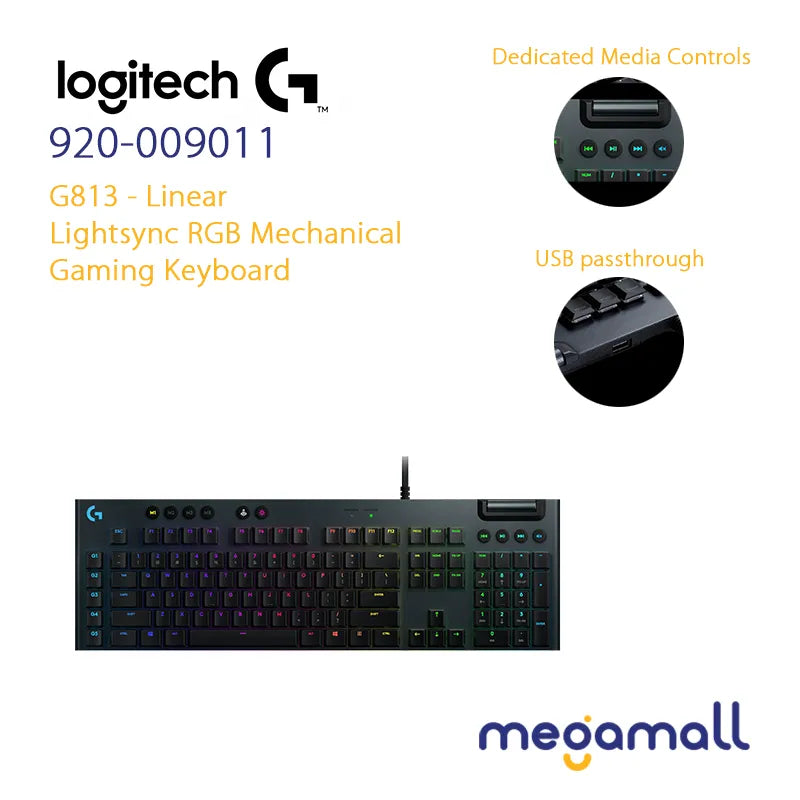 G813 LIGHTSYNC RGB Mechanical Gaming Keyboard