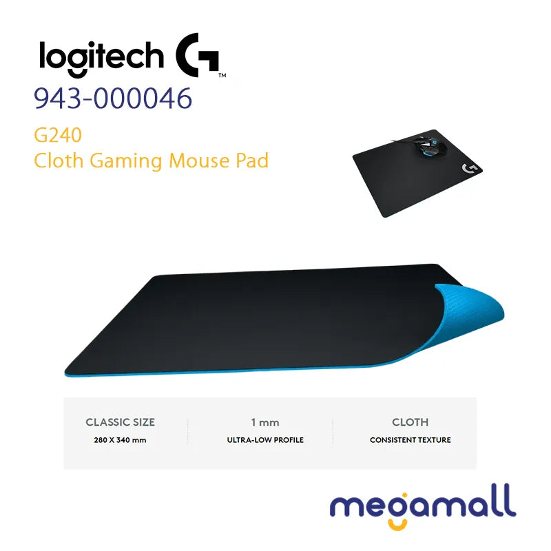 G240 Cloth Gaming Mouse Pad