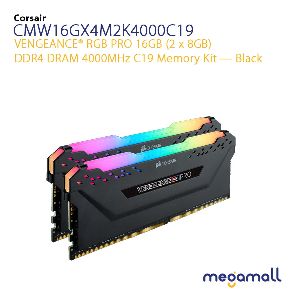 VENGEANCE RGB PRO DDR4 DRAM 4000MHz C19 Memory Kit