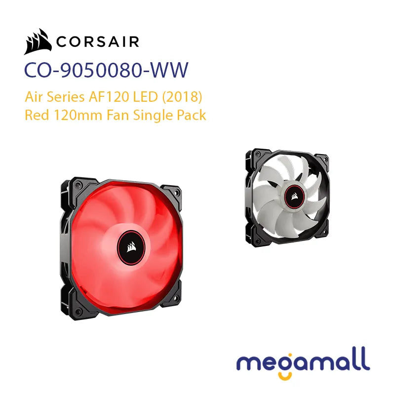 Air Series AF120 LED (2018) Red 120mm Fan Single Pack