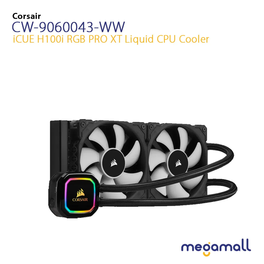 iCUE H100i RGB PRO XT Liquid CPU Cooler