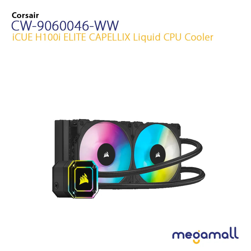 iCUE H100i ELITE CAPELLIX Liquid CPU Cooler