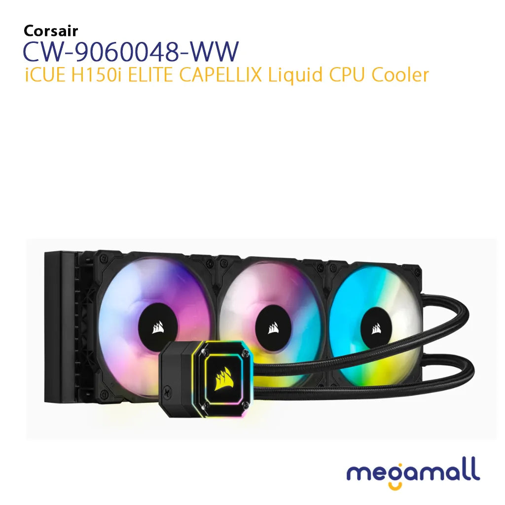 iCUE H150i ELITE CAPELLIX Liquid CPU Cooler