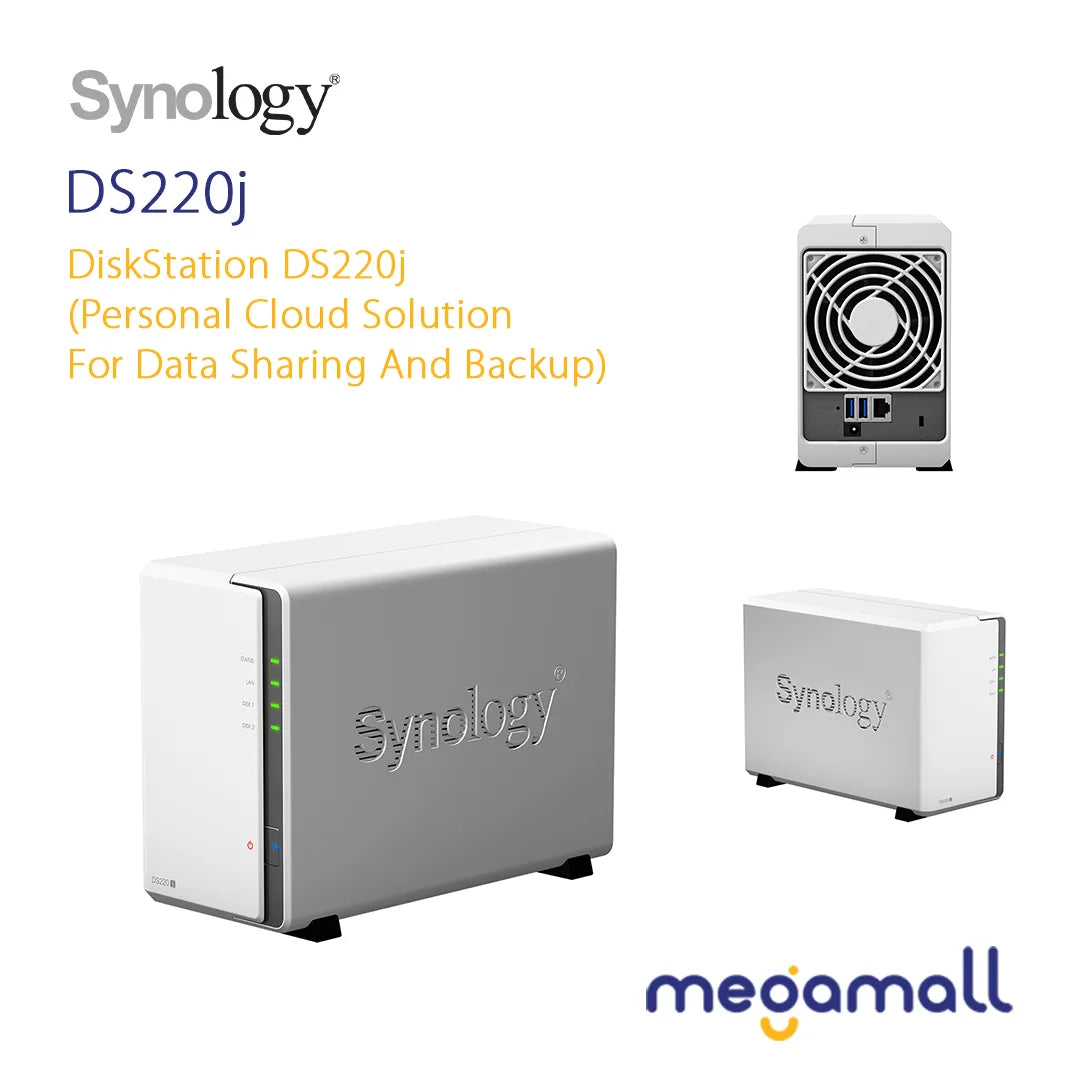 DiskStation DS220j - Personal Cloud Solution for Data Sharing and Backup