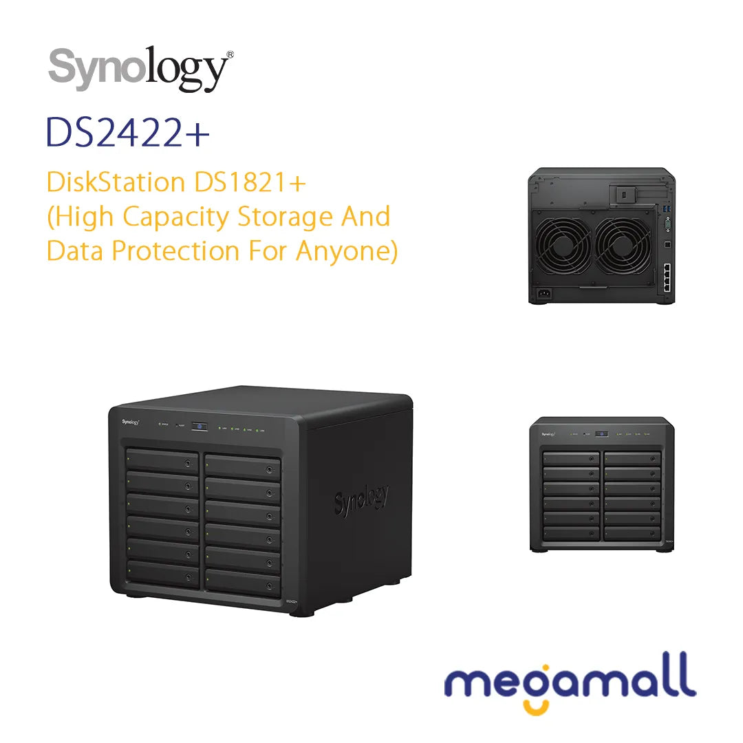 DiskStation DS2422+ - Flexible Large-scale Storage for Small and Medium-sized Businesses