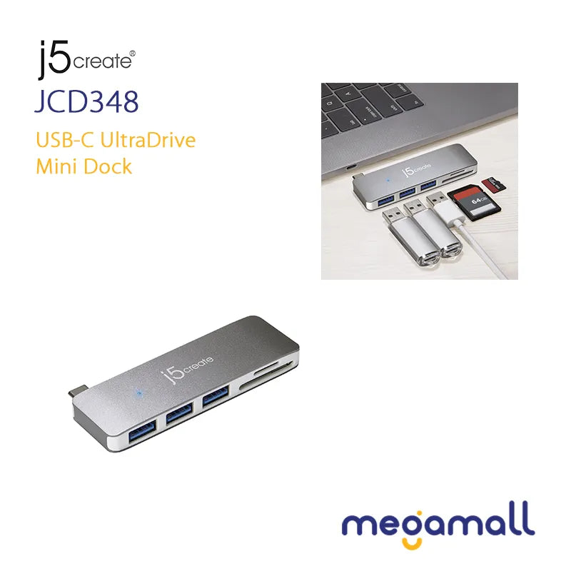 JCD348 - USB-C UltraDrive Mini Dock