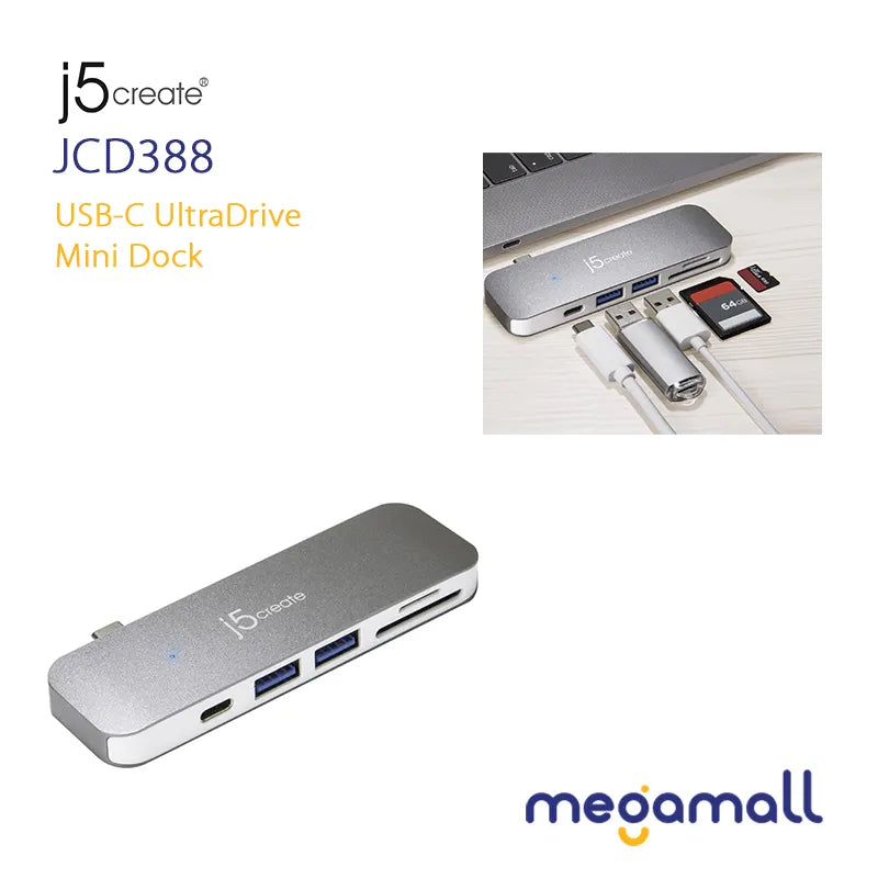 JCD388 - USB-C UltraDrive Mini Dock