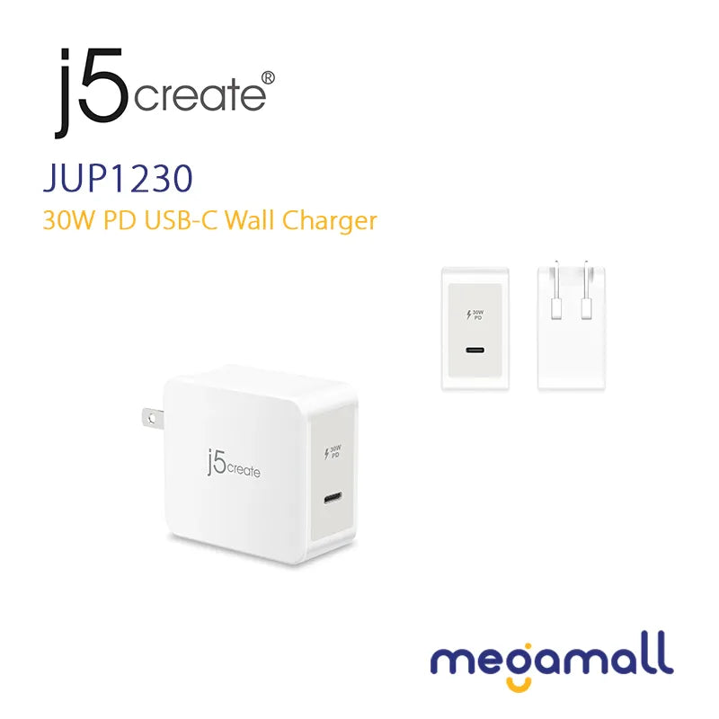 JUP1230 - 30W PD USB-C Wall Charger