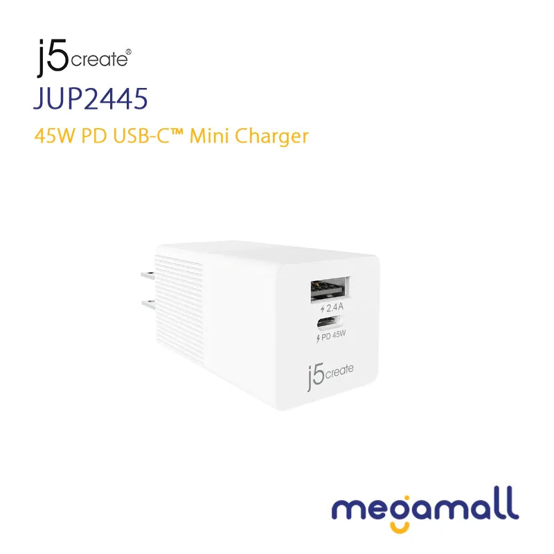 JUP2445 - 45W PD USB-C™ Mini Charger