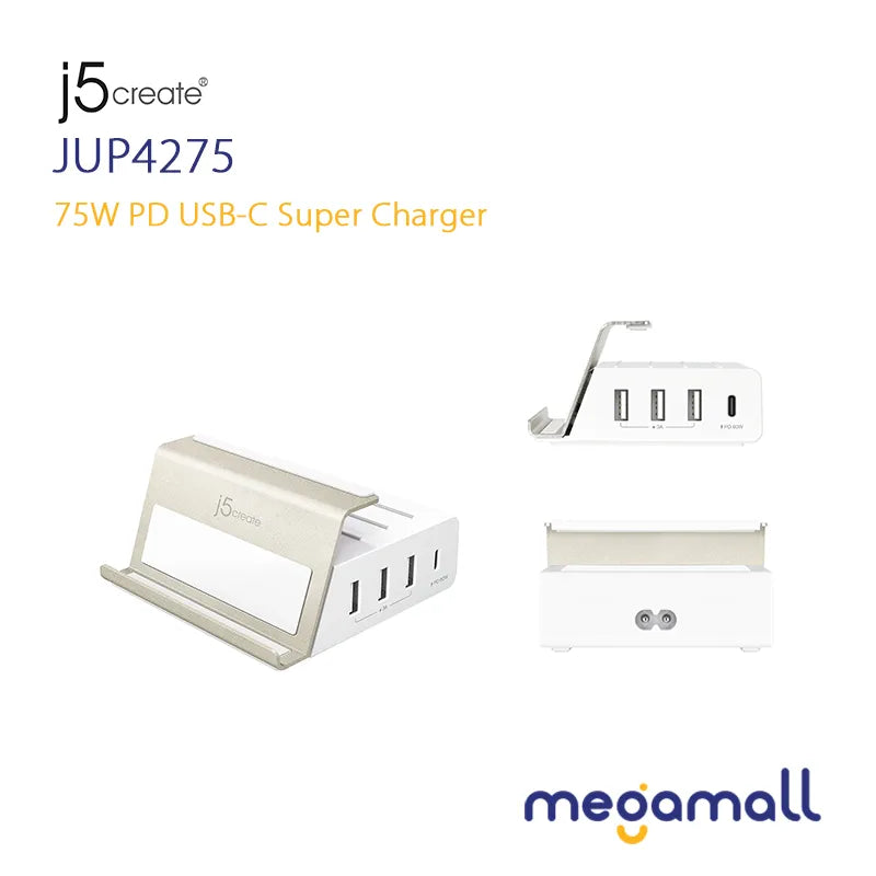 JUP4275 - 75W PD USB-C Super Charger