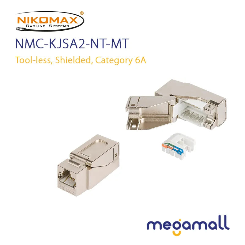 NMC-KJSA2-NT-MT - Tool-Less, Shielded, Category 6A