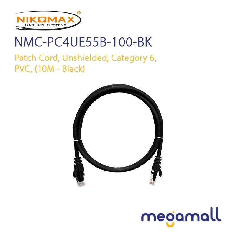 NMC-PC4UE55B-xxx-zz - Patch Cord, Unshielded, Category 6, PVC