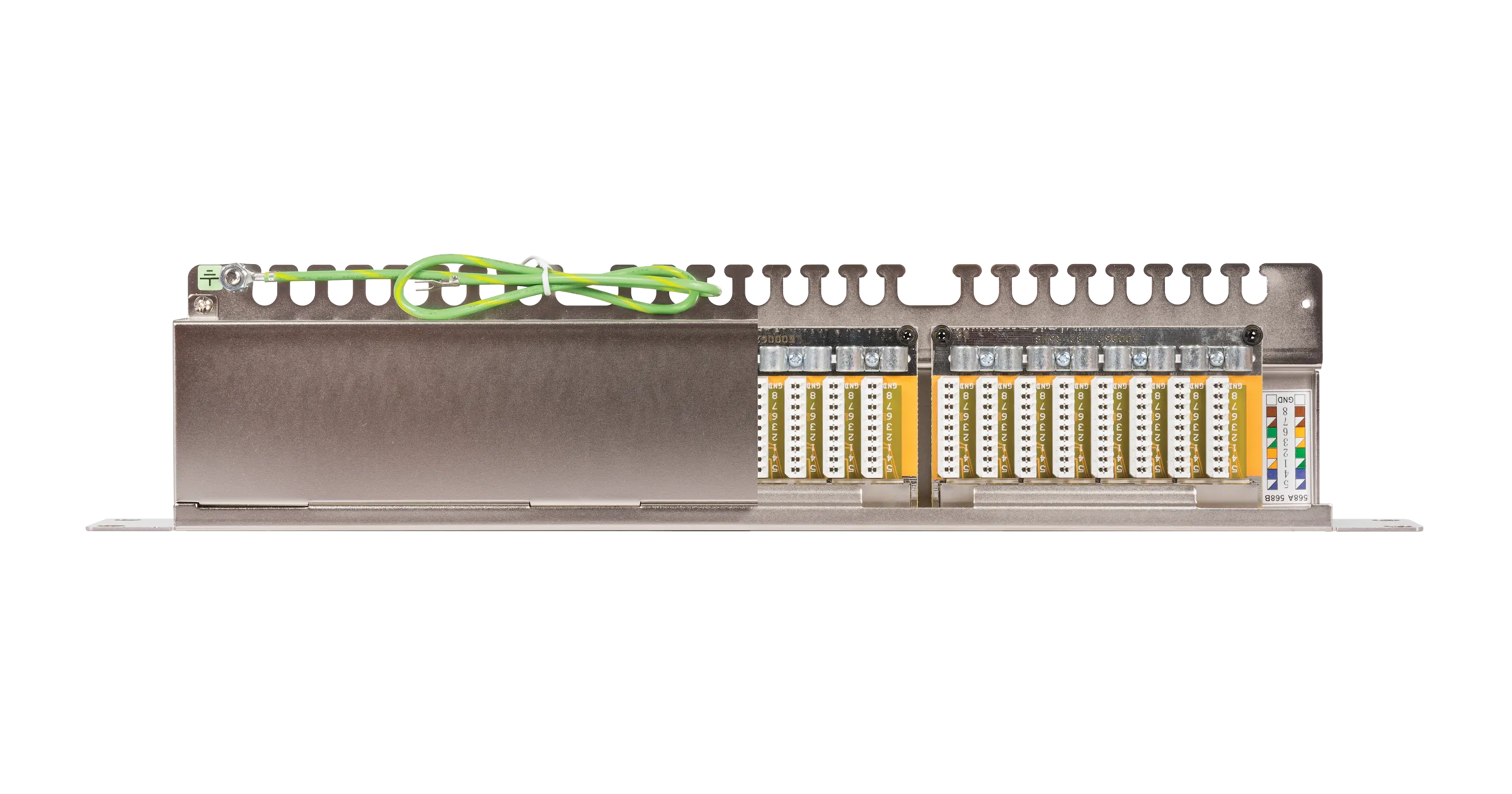 NMC-RP24SE2-1U-MT - Shielded Patch Panel, 24 ports, 19, 1U, Category 6