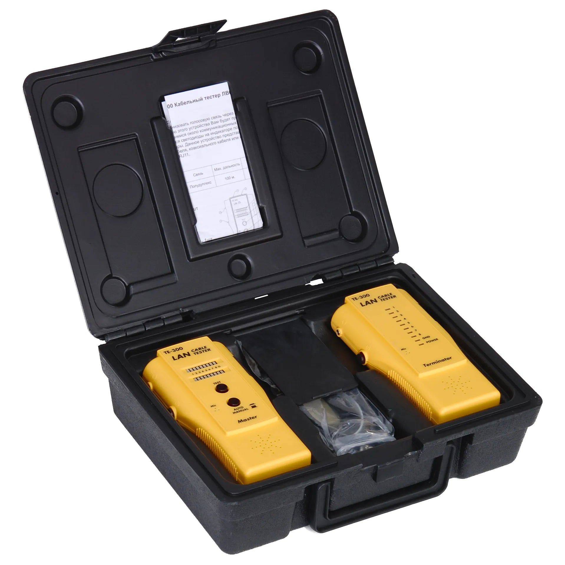 NMC-TE300 - Cable Tester, UTP / STP, with Intercom