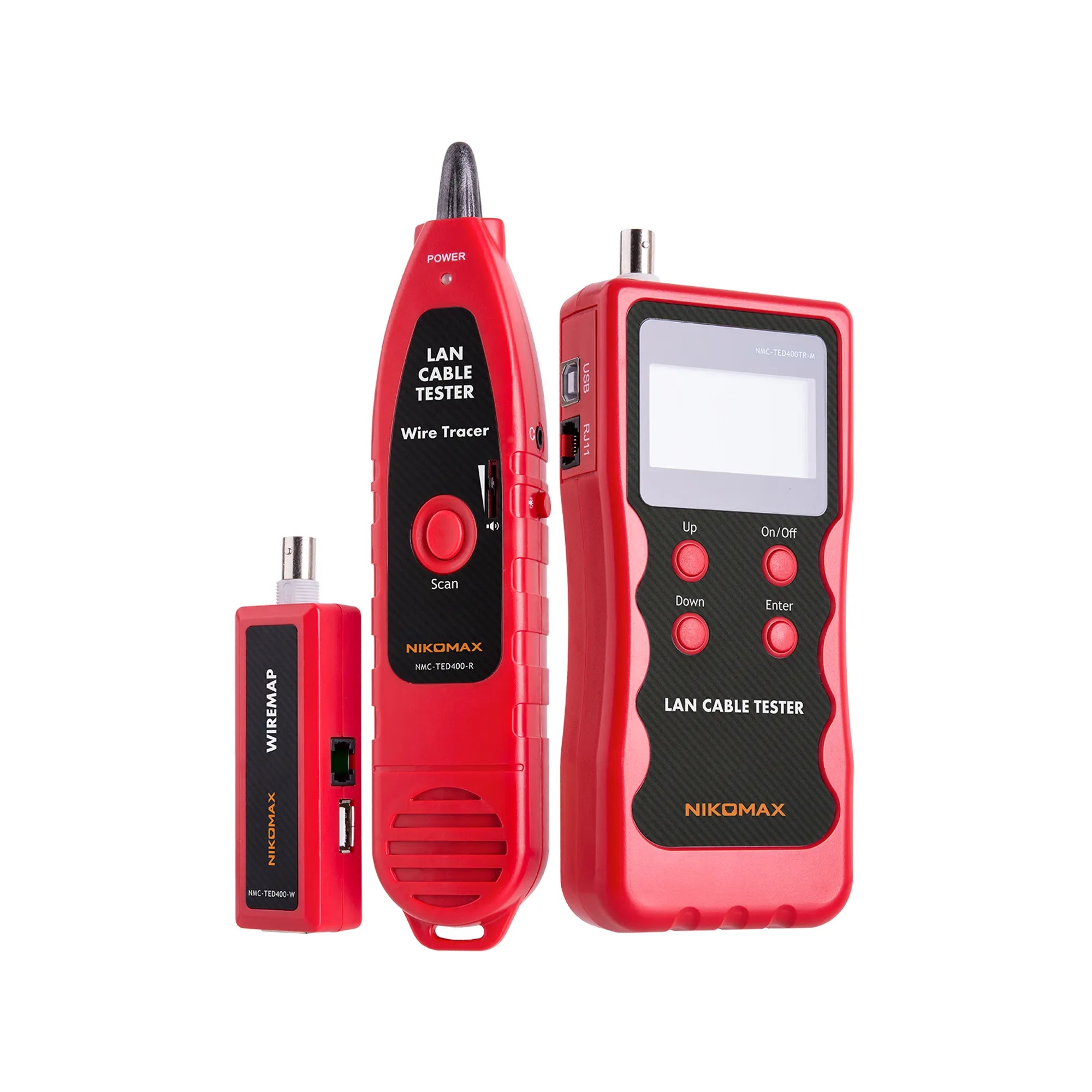 NMC-TED400TR - Cable Tester with LCD Display