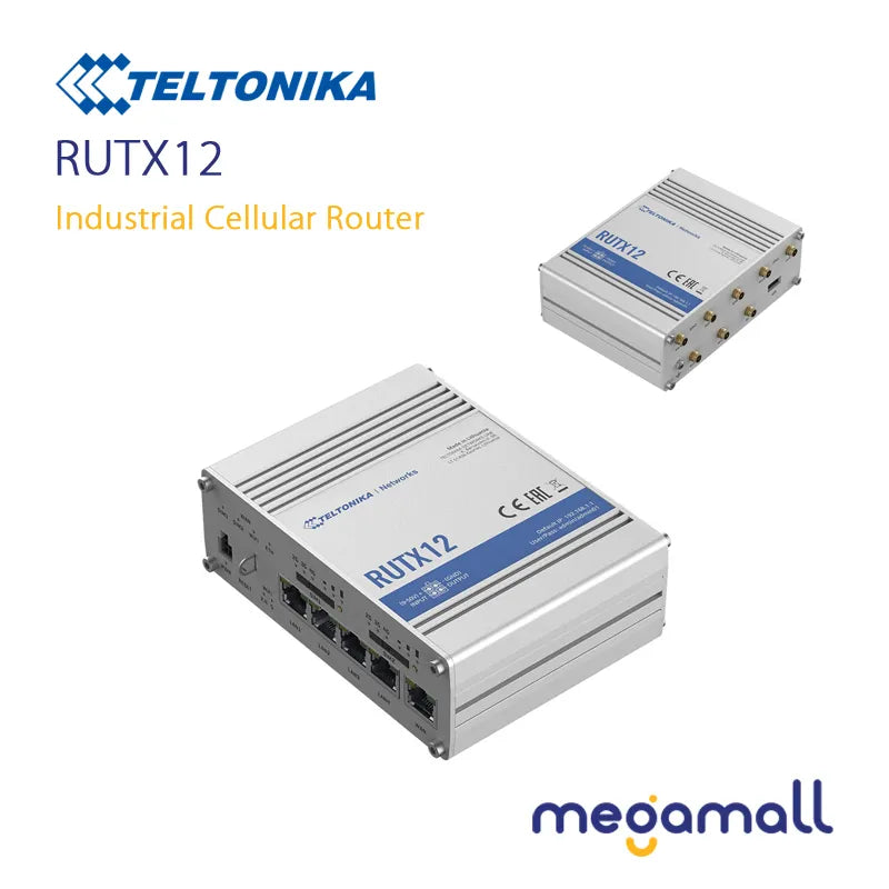 RUTX12 - Dual LTE Cat 6 Industrial Cellular Router