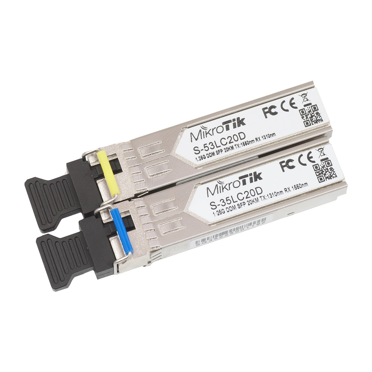 S-3553LC20D - Two SFP (1.25G) module kit, 20Km, single mode