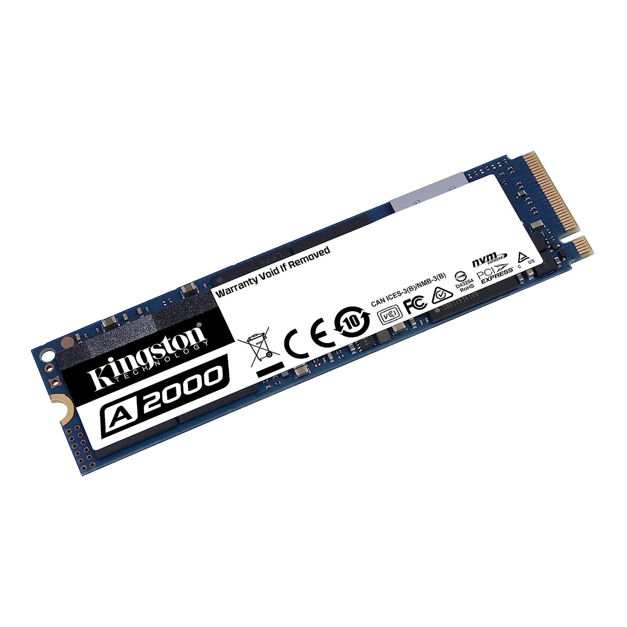 Kingston A2000 M.2 NVMe PCIe SSD