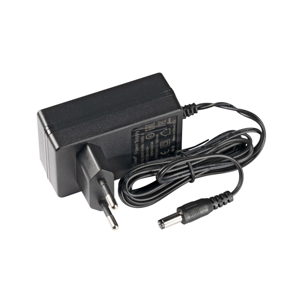 SAW30-240-1200GA - 24V 1.2A Power Supply with Straight Plug