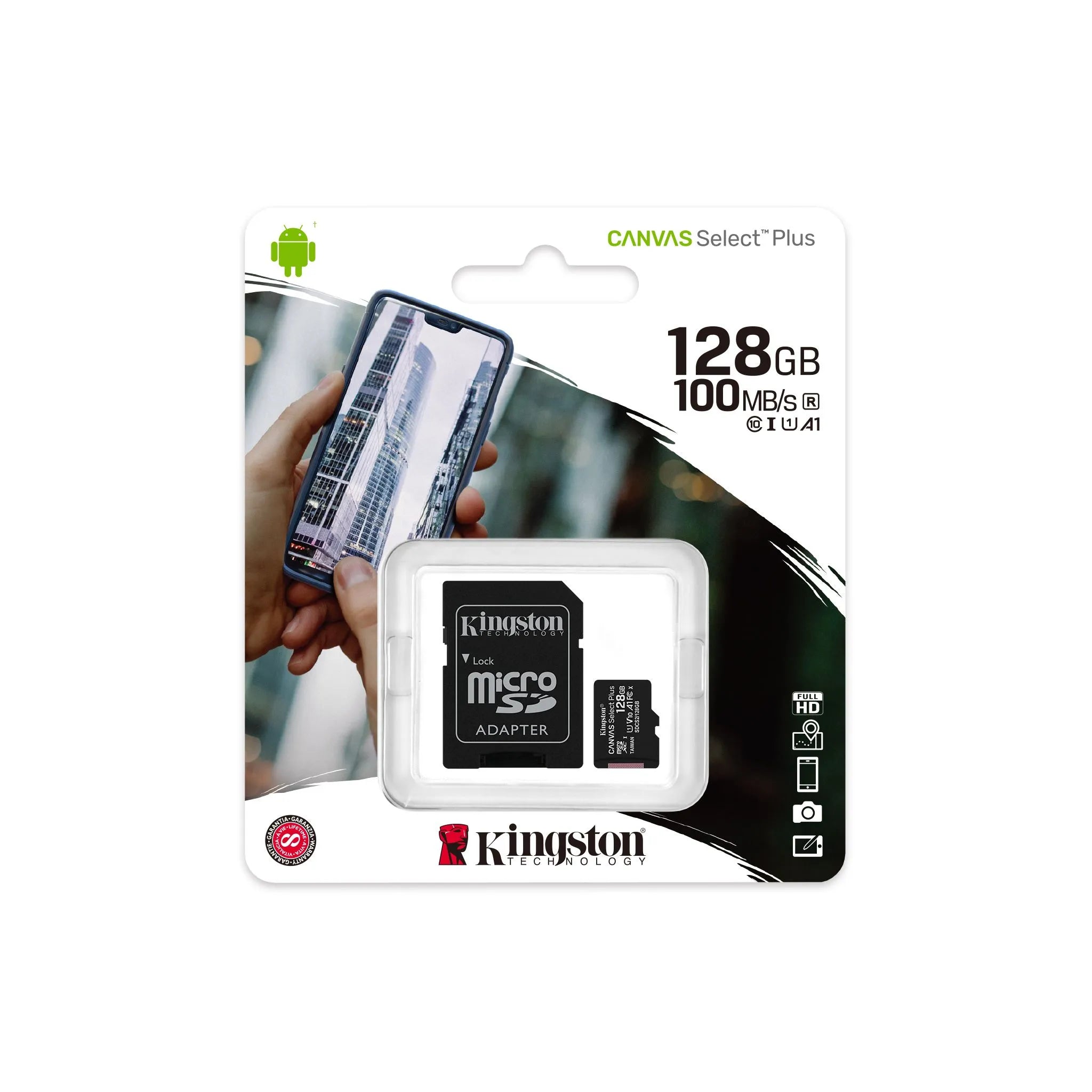 Canvas Select Plus microSD Memory Card (w/ Adapter)