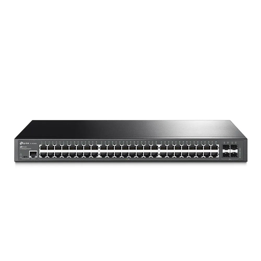 TL-SG3452 - JetStream 48-Port Gigabit L2 Managed Switch with 4 SFP Slots